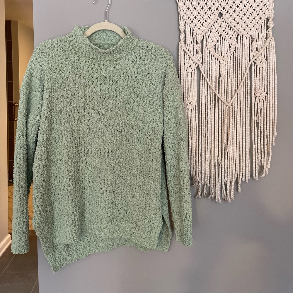 Green sweater